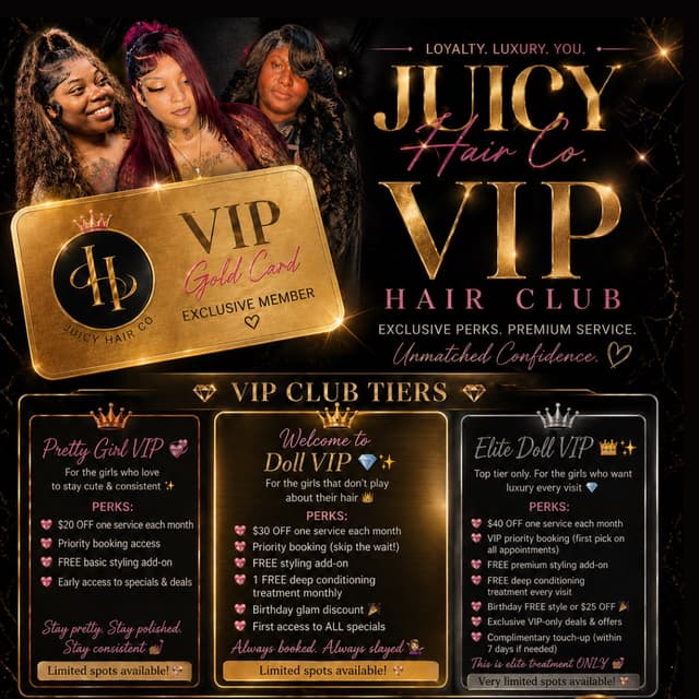 Pretty Girl VIP 💕 at Melted & Majestic Stylez By Juicy in Tampa, FL